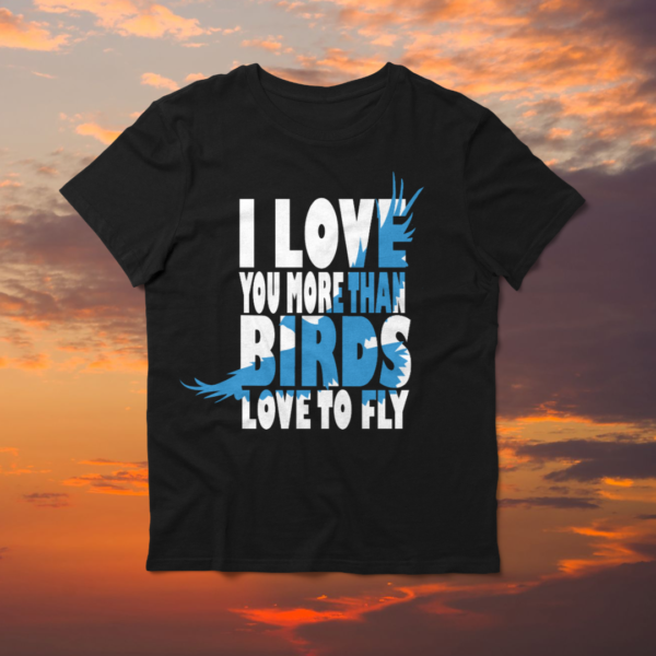 ILYMThan Birds Love to Fly Graphic Tee